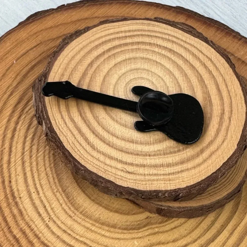 Electric Guitar Rock Enamel Pin/ Brooch